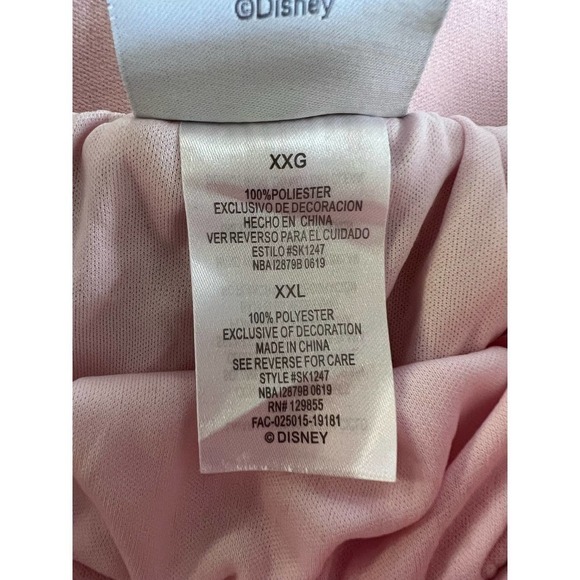 Disney Princess Bibbidi Bobbidi Boutique Pink Sequin Girl’s Tulle Skirt Fairy - Picture 5 of 5